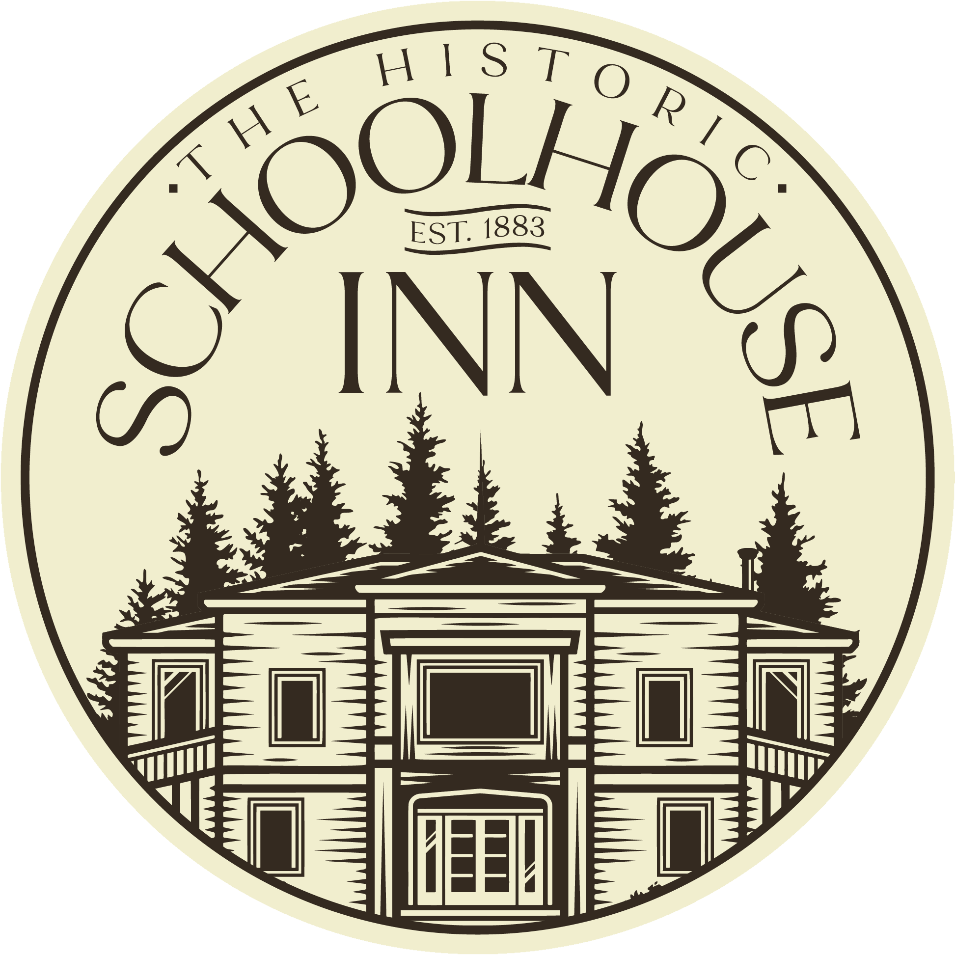 Historic Schoolhouse Circle With Text no background
